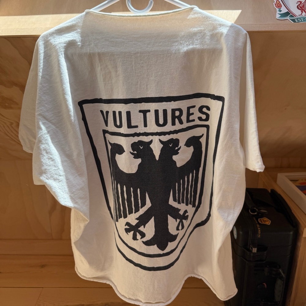 Yeezy Vultures White Short Sleeve T-Shirt Men's XL